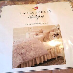 Laura Ashley Twin Comforter Set